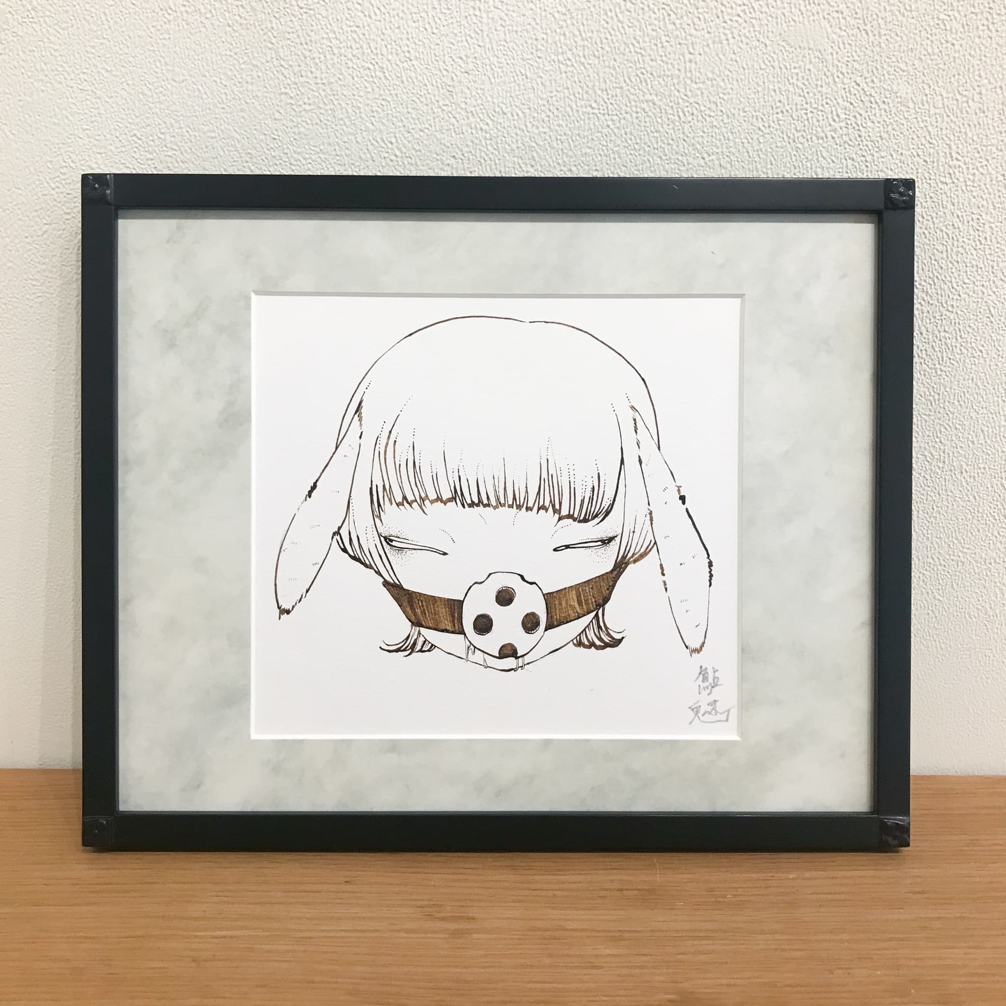出口鮎魅,出口鮎美,日本画,アクリル画,ペン画