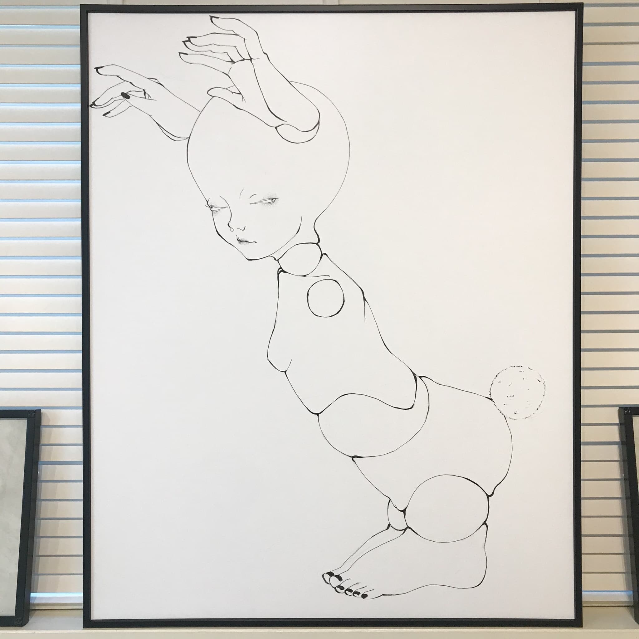出口鮎魅,出口鮎美,日本画,アクリル画,ペン画