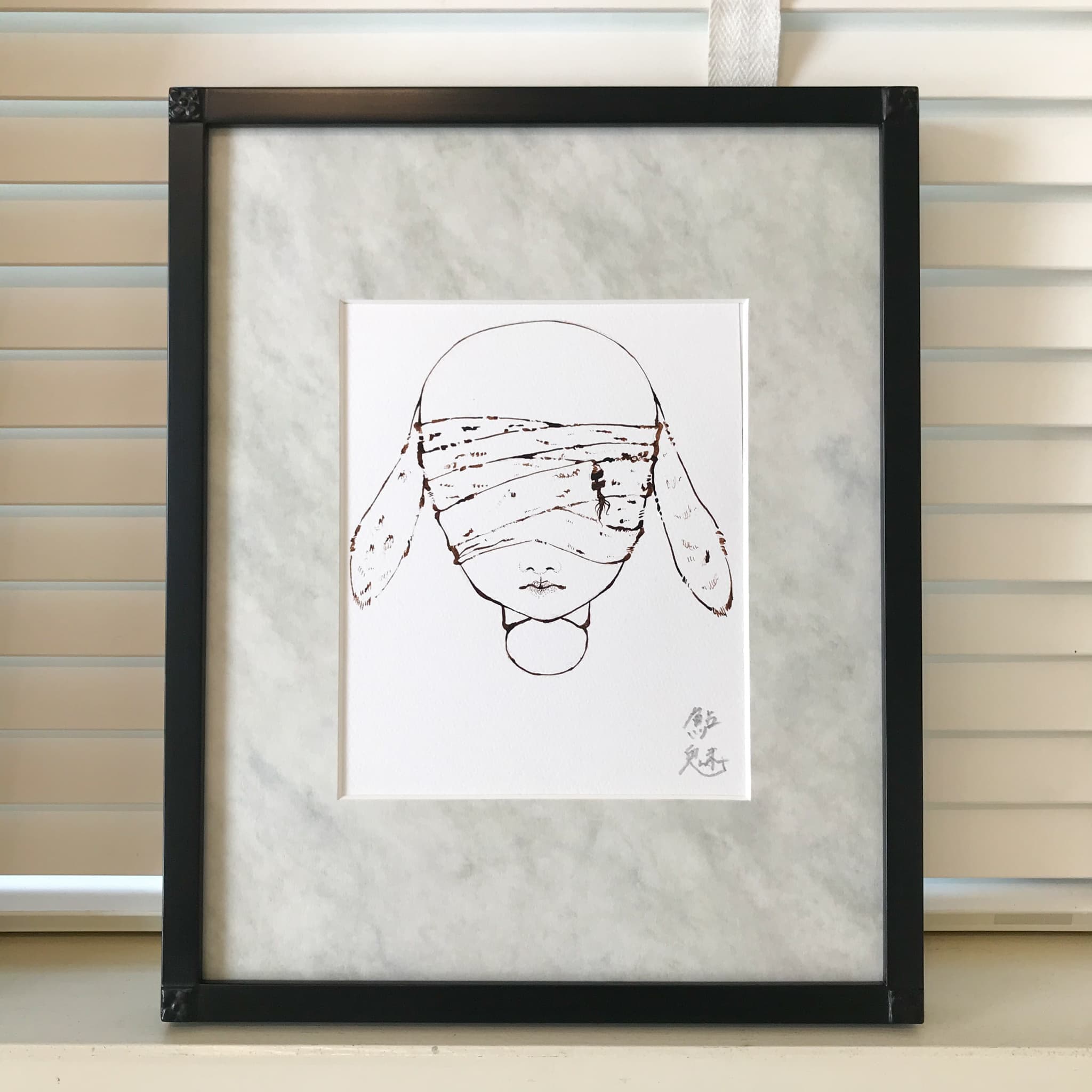 出口鮎魅,出口鮎美,日本画,アクリル画,ペン画